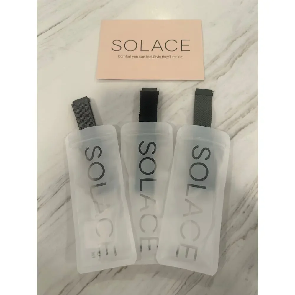 Solace Bands Outlander Adapt 20mm Smartwatch Bands Lot of 3 New Open Box
